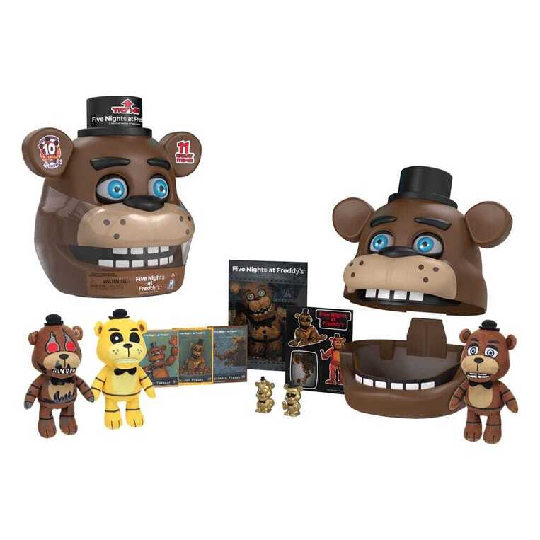 Five Nights at Freddy's Action Figure Freddy Alive Head Bundle - BOTI39875