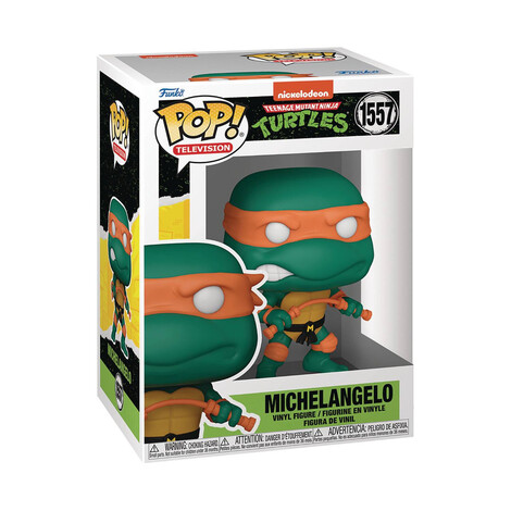 Funko Pop! Television: Teenage Mutant Ninja Turtles - Michelangelo #1557 Vinyl Figure