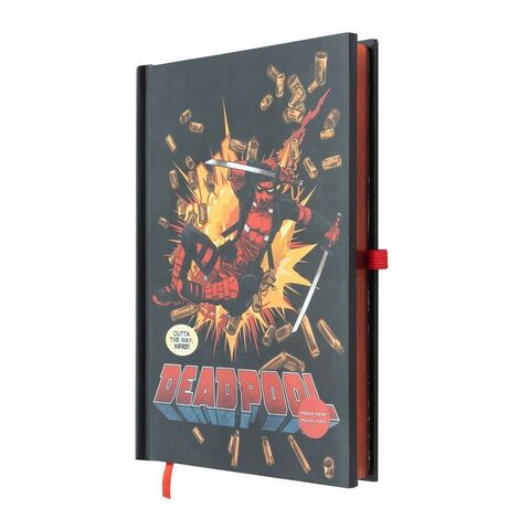 Marvel Deadpool A5 Premium Led Notebook - YCW240330