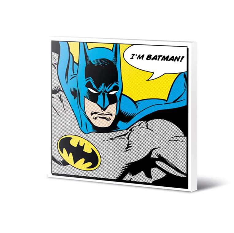 DC Comics Batman (I'm Batman) Canvas 40 x 40 cm - DC95052