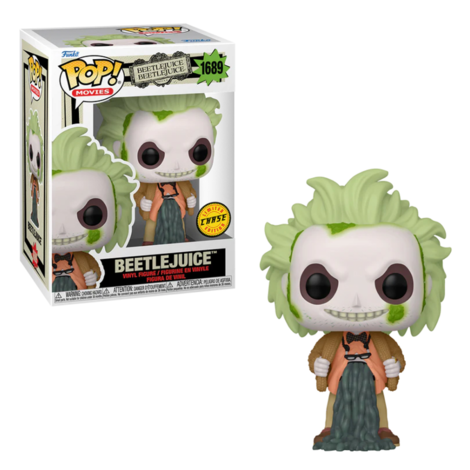 Funko Pop! Movies: Beetlejuice - Beetlejuice #1689 Vinyl Figure Chase