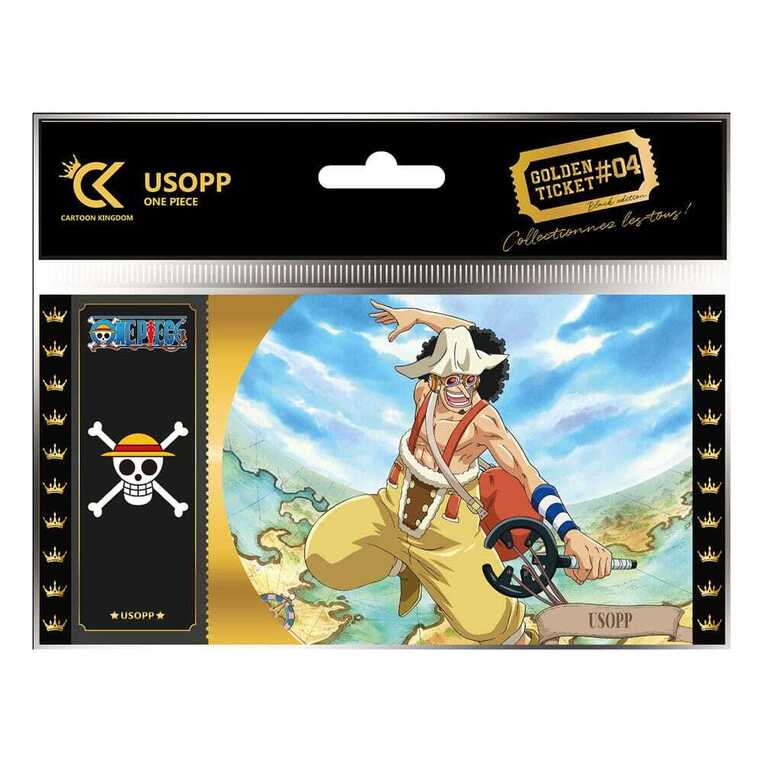 One Piece Golden Ticket Black Edition #04 Usopp - CK-OP-04