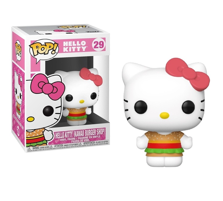 Funko Pop! Hello Kitty S2 - Hello Kitty (Kawaii Burger Shop) #29 Vinyl Figure