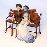 Corpse Bride PVC Statue Zero Time to Rest - SD89688