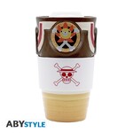 One Piece Ceramic Travel Mug Thousand Sunny - ABYTUM056