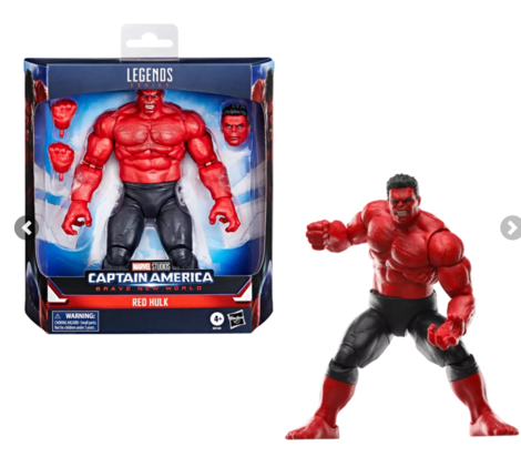 Captain America: Brave New World Marvel Legends Action Figure Red Hulk 22 cm - G0160