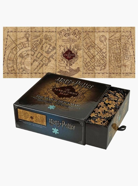 Harry Potter Marauder's Map 1000pc Jigsaw Puzzle - NN9457