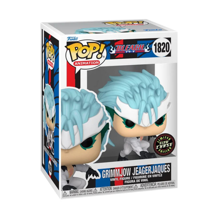 Funko POP! Bleach - Grimmjow Jeagerjaques Chase Figure #1820