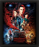 Stranger Things 4 (Vecna) 3D Lenticular Poster (Framed) 26 x 4cm - EPPL71536