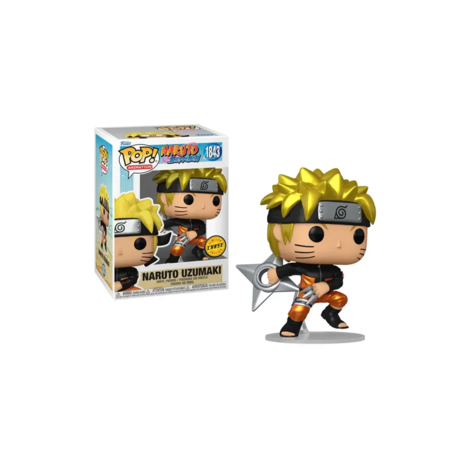 Funko POP! Naruto Shippuden - Naruto Uzumaki with Shuriken Chase Figure #1843