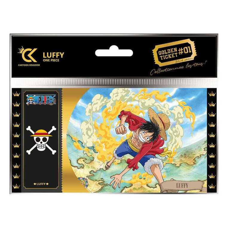 One Piece Golden Ticket Black Edition #01 Luffy - CK-OP-01