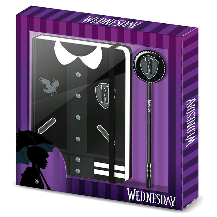 Wednesday Varsity diary + Pen Set - KMN06141