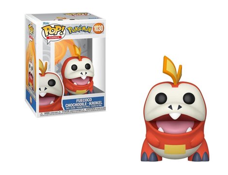 Funko Pop! Games: Pokemon - Fuecoco Chochodile  Krokel #1030 Vinyl Figure