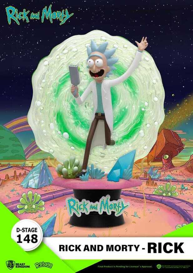 Rick & Morty D-Stage PVC Diorama Rick 14 cm - BKDDS-148