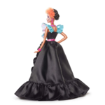 Barbie Signature Día De Muertos 2024 Collectible Doll in Ruffled Black Gown - HRM72