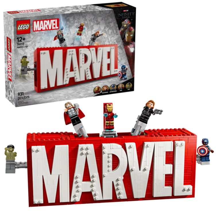 LEGO Super Heroes Marvel Logo & Minifigures - 76313