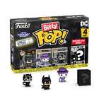 Funko Bitty POP! DC Comics - Batman, The Joker, Catwoman & Chase Mystery 4-Pack Figures