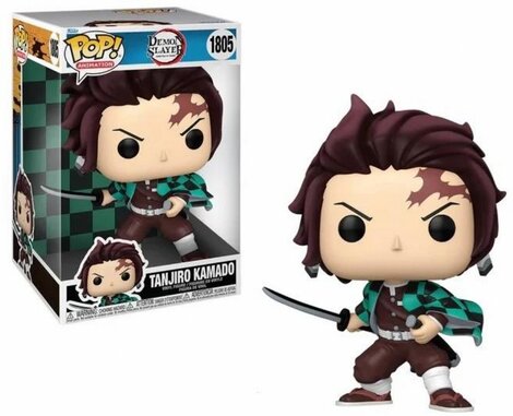 Funko POP! Demon Slayer: Kimetsu no Yaiba - Tanjiro Kamado #1805 Jumbosized Figure