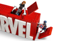 LEGO Super Heroes Marvel Logo & Minifigures - 76313