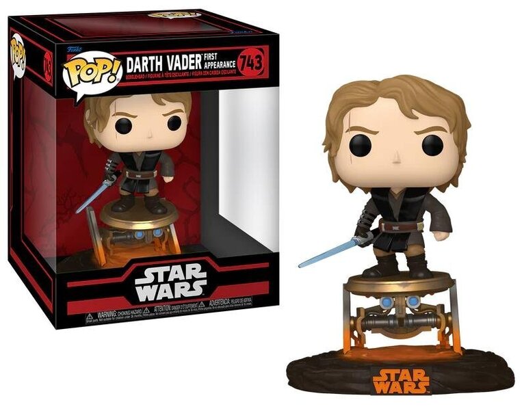 Funko Pop! Deluxe Disney Star Wars: Darkside - Darth Vader First Appearance #743 Bobble-Head #743