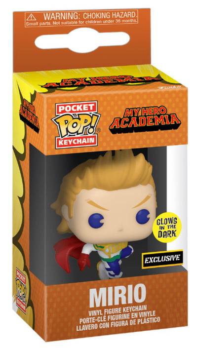 Funko Pocket Pop! My Hero Academia - Mirio Costume Glow US Exclusive Keychain