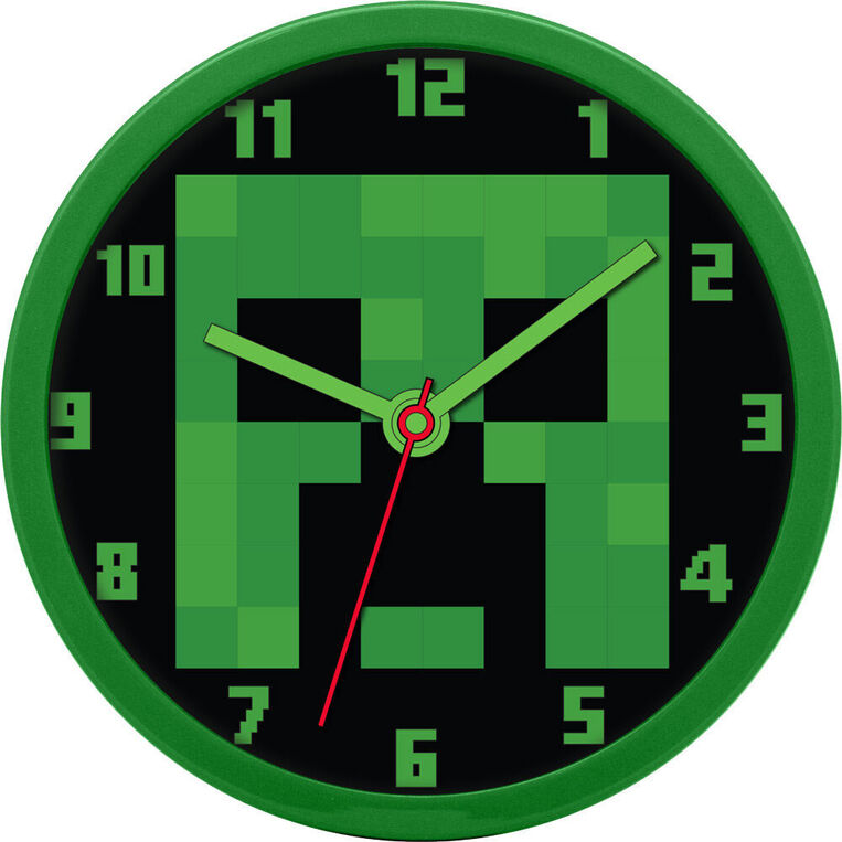 Minecraft Bros Wall Clock - MIN3018