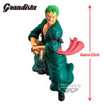 One Piece Grandista Roronoa Zoro Figure 22cm - BAN89379