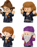 Harry Potter Fisher-Price Little People Collector Mini Figures 4-Pack Philosopher's Stone 6 cm - HVG45