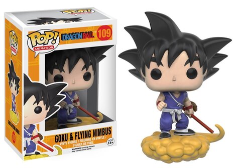 Funko POP! Dragon Ball Z - Goku and Flying Nimbus #109 Figure