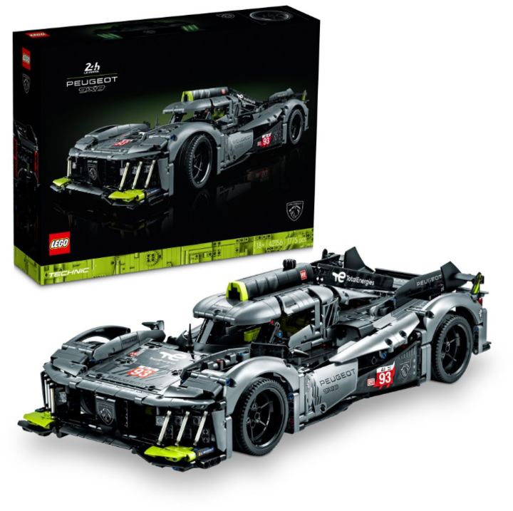 LEGO Technic Peugeot 9X8 24H Le Mans Hybrid Hypercar - 42156