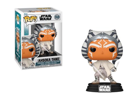 Funko Pop! Disney Star Wars: Ahsoka - Ahsoka Tano #749 Bobble-Head Vinyl Figure