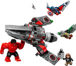 LEGO Super Heroes Captain America vs. Red Hulk Battle - 76292