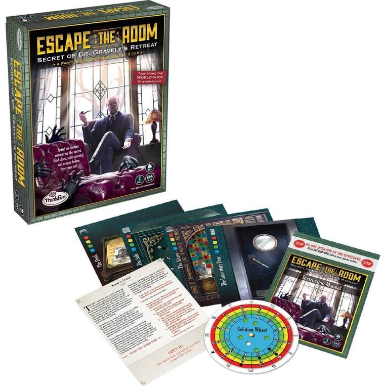 Escape The Room Secret Of Dr Gravelys Retreat Παιχνίδι Λογικής - 007352