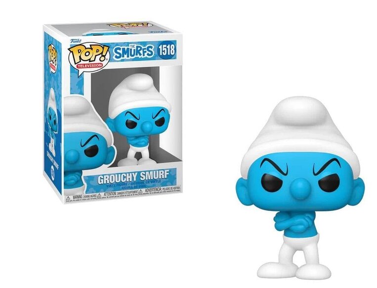 Funko POP! The Smurfs - Grouchy Smurf #1518 Figure