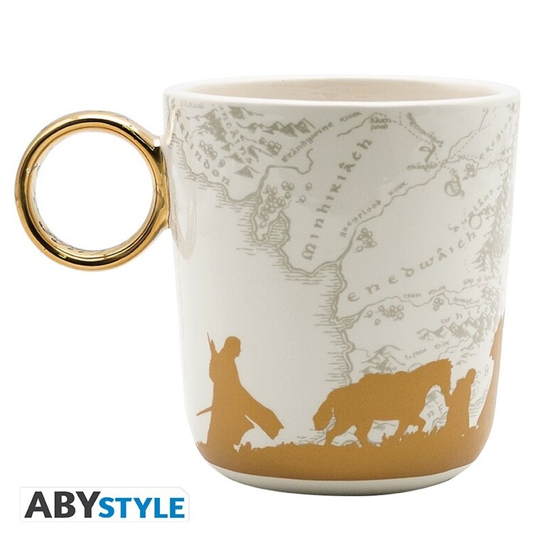 Lord Of The Rings One Ring Mug 3d Handle - ABYMUGA287