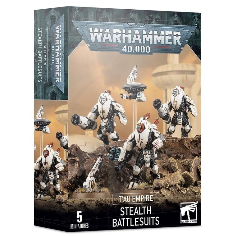 Warhammer 40000 - Tau Empire: XV25 Stealth Battlesuits - 99120113081