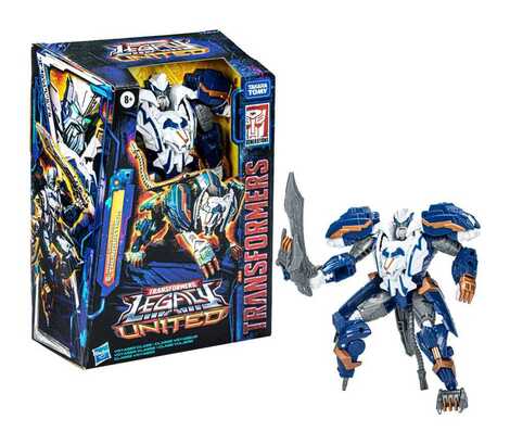 Transformers Generations Legacy United Voyager Class Action Figure Prime Universe Thundertron 18 cm - F8541