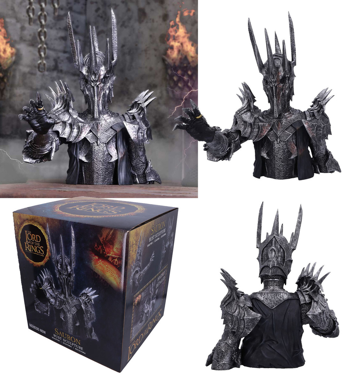 Lord of the Rings Bust Sauron 39 cm - NEMN-B5960V2 - Lord Of The Rings -  Funbox - Pop Culture Shop