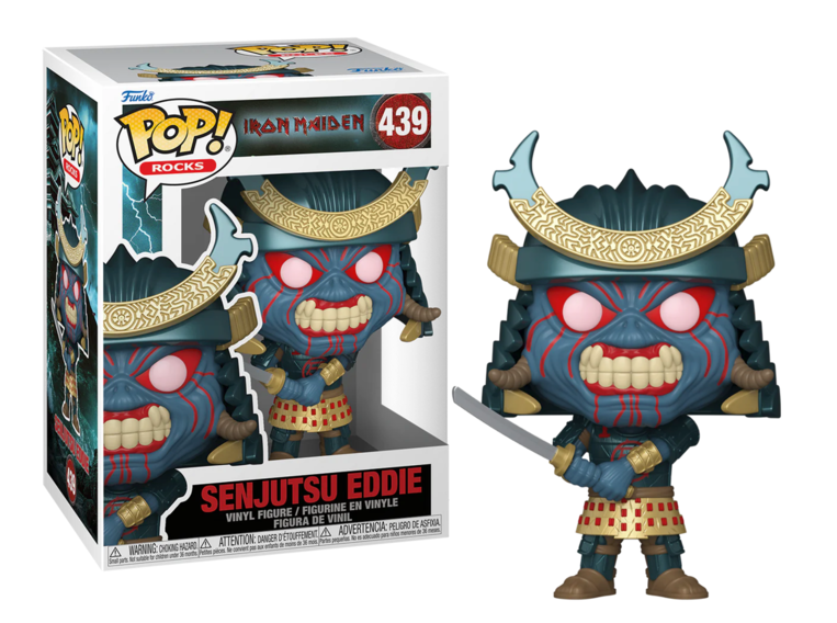 Funko Pop! Rocks: Iron Maiden - Senjutsu Eddie  #439 Vinyl Figure