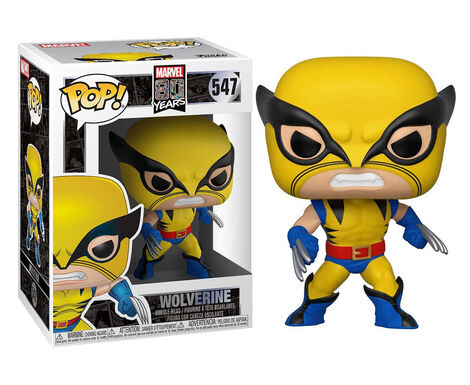 Funko POP! Marvel 80th Anniversary - Wolverine (First Appearance) Figure #547