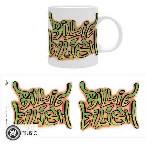 Billie Eilish Mug 320ml Graffiti - MG3552