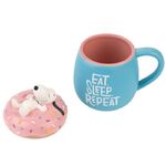 Snoopy Eat Sleep Repeat 3D mug 500ml - NR240420