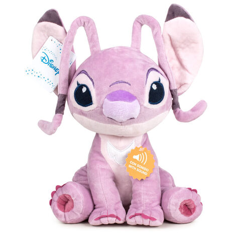 Disney Stitch Angel Soft pPlush Toy With Sound 20cm - 760019989