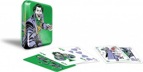 DC Comics Joker Τράπουλα σε μεταλλικό κουτί – 11420027
