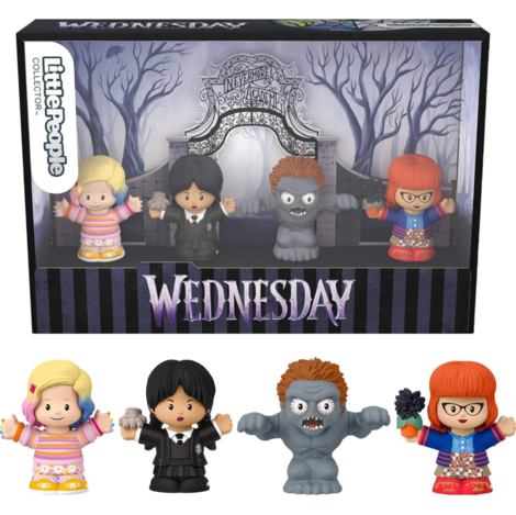 Wednesday Set Little People Collector 4-Pack Special Edition - HWX46