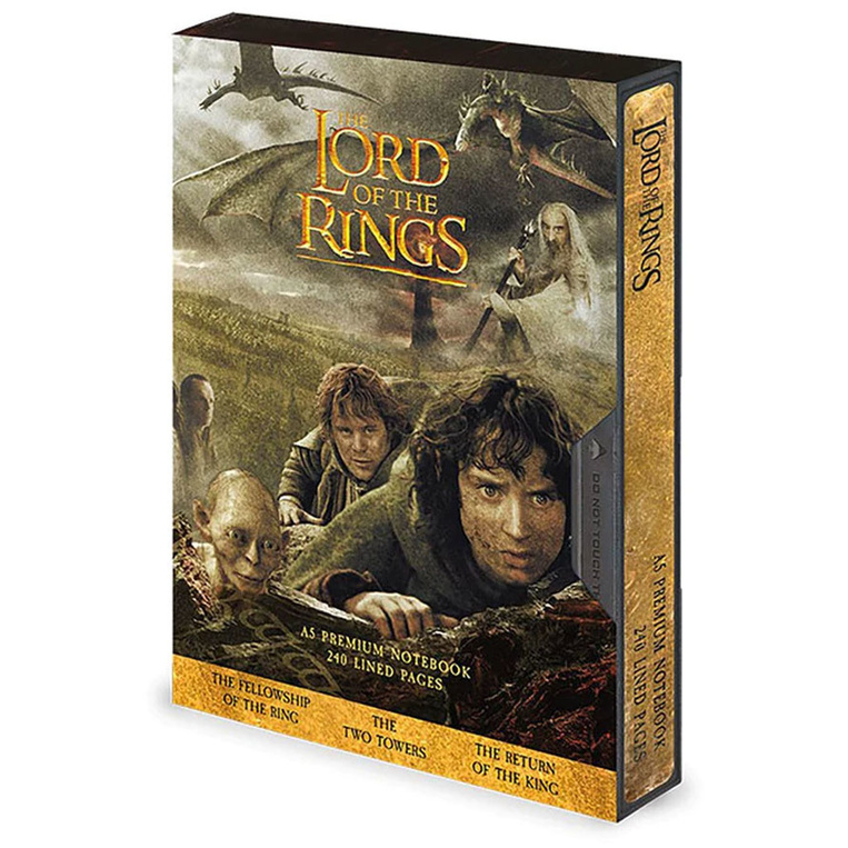 Lord Of The Rings (Vhs) A5 Premium Notebook - SR73812