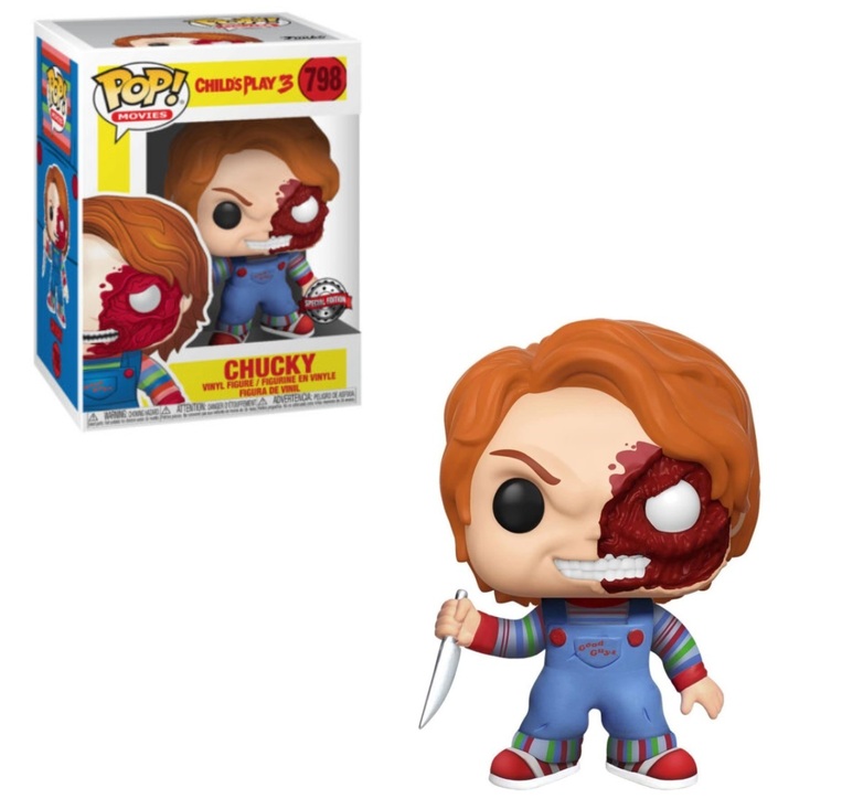 Funko POP! Child' Play 3 - Chucky (Bloody) #798 (Exclusive Figure)