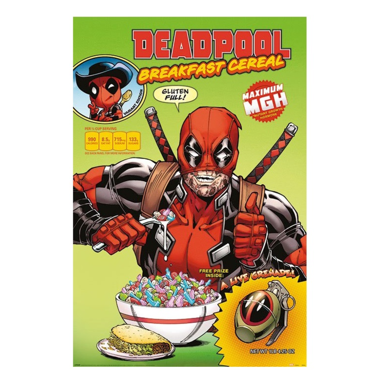 Marvel Deadpool (Cereal) Maxi Poster 91.5 x 61cm - PP34781