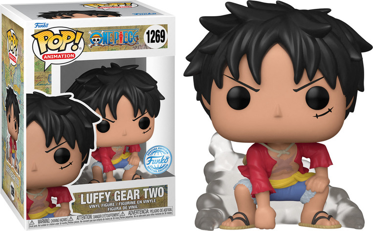 Funko POP! One Piece - Luffy Gear Two #1269 (Exclusive) Figure