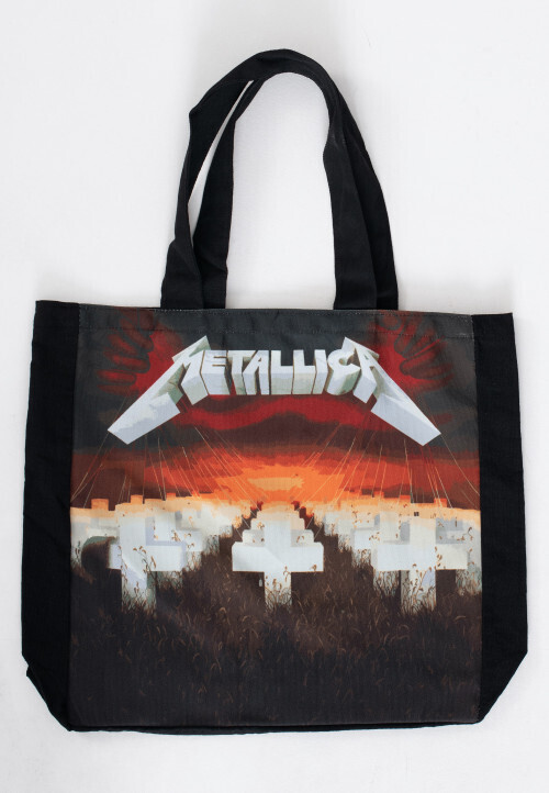 Metallica Tote Bag Master Of Puppets (brown) - RKSX-TOTMETMOP01